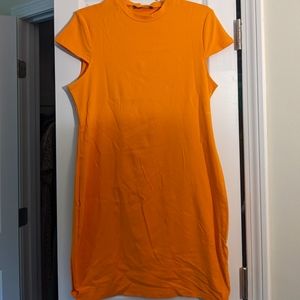 Orange dress